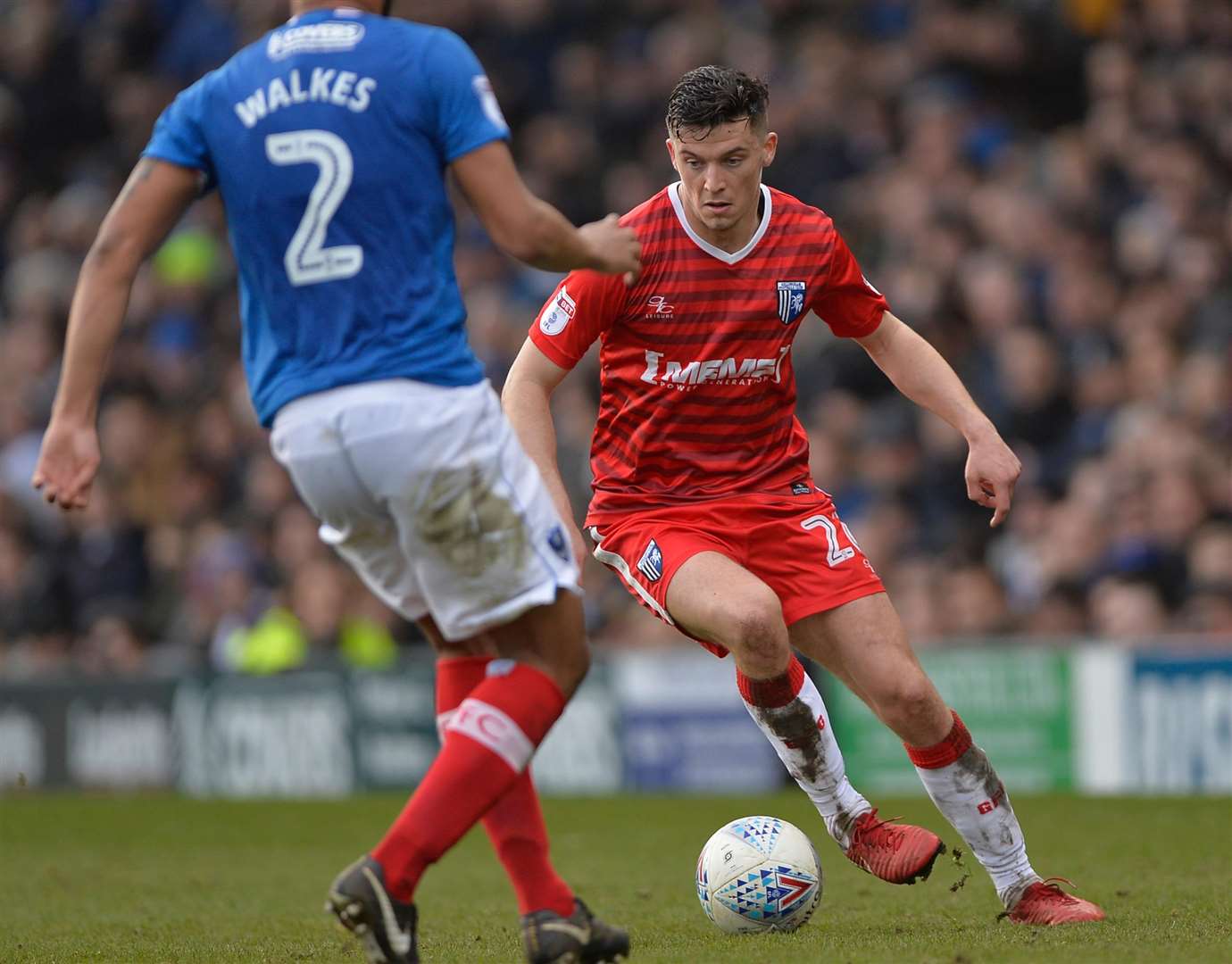 Gillingham's Callum Reilly hoping to be back this weekend Picture: Ady Kerry