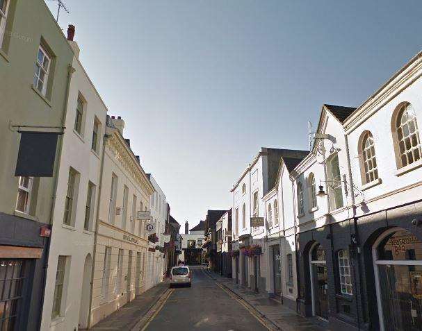 The assault is thought to have happened following a disturbance outside a pub in Orange Street