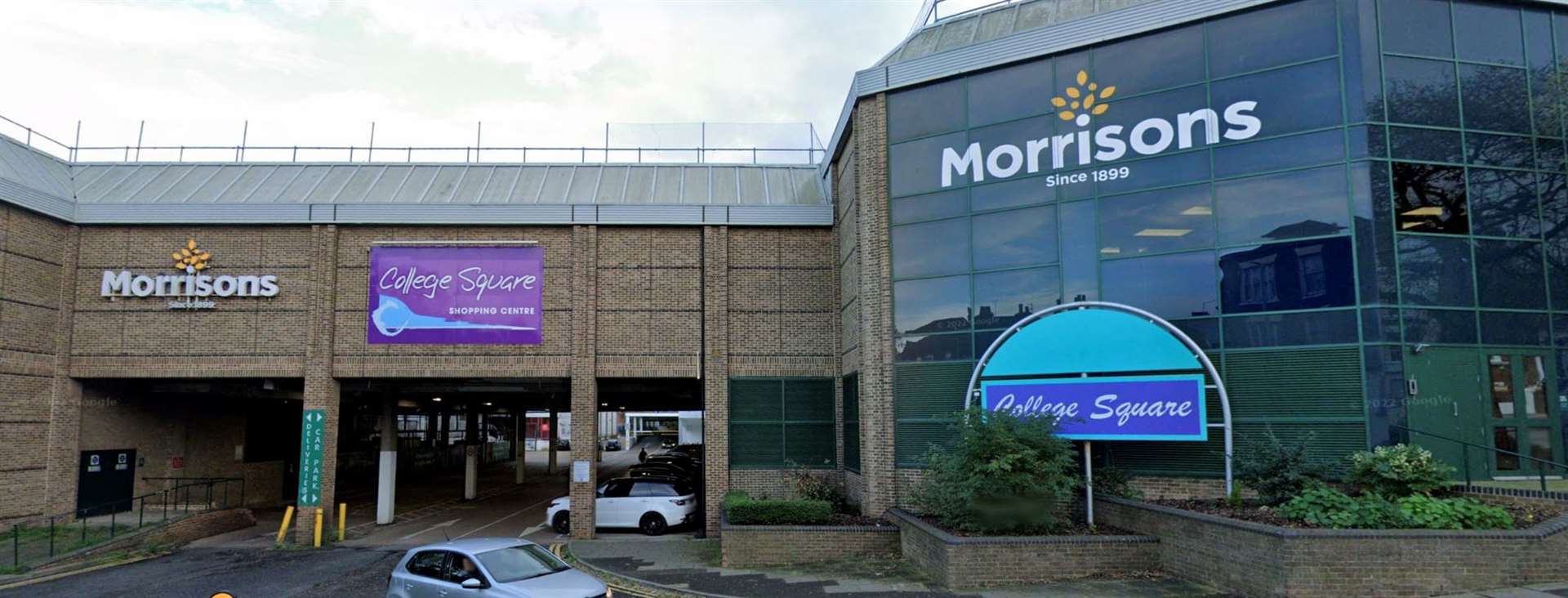 A woman has died after collapsing in a Morrisons car park in Margate. Picture: Google