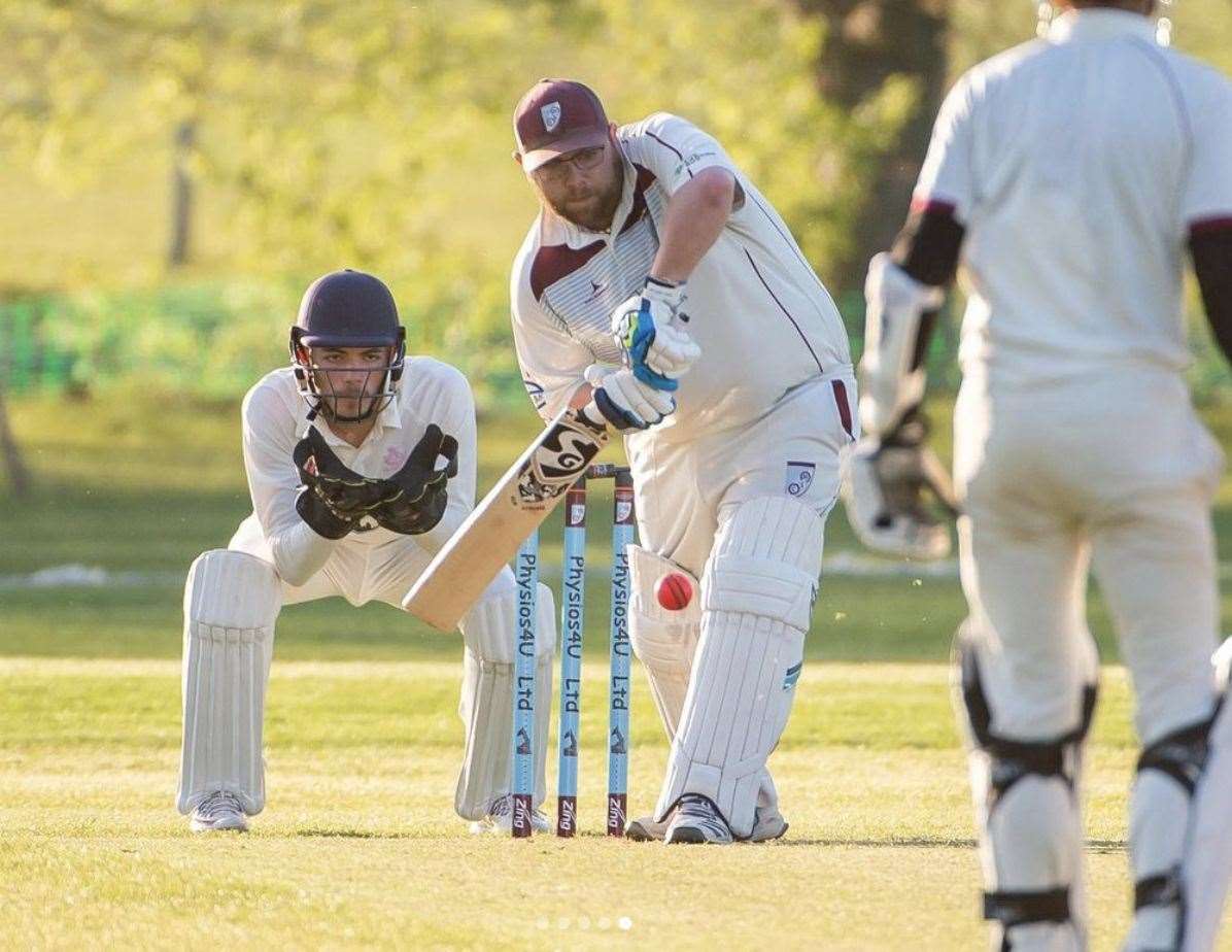 Mersham Sports captain Mark Gill.