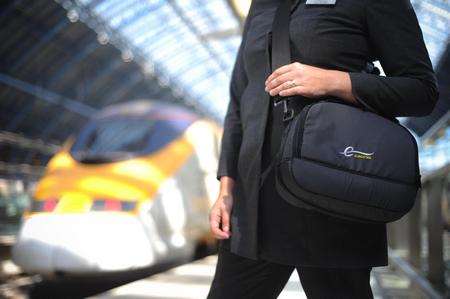 Eurostar managers to use bags made from recycled materials.