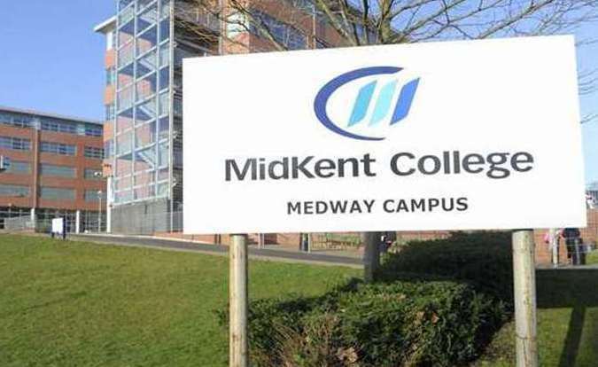 MidKent College’s Medway campus in Gillingham