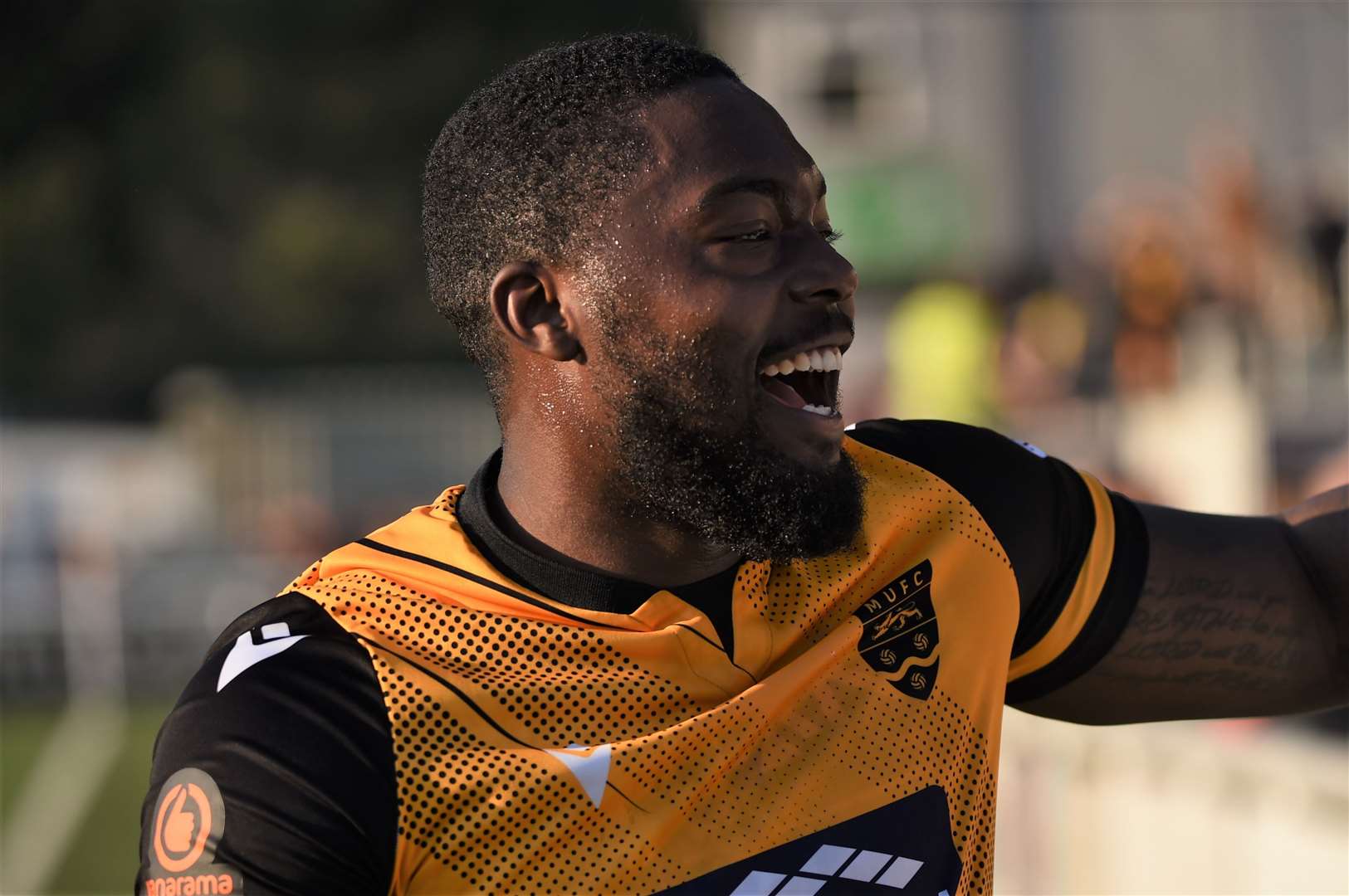 Maidstone United defender Jerome Binnom-Williams. Picture: Steve Terrell