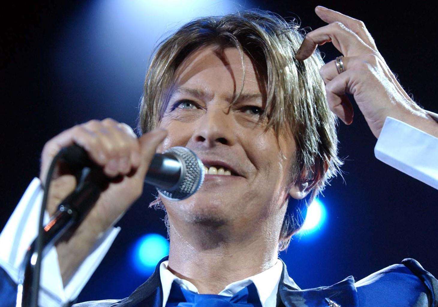 David Bowie lived in Maidstone for a short time in his youth - as well as performing in the town