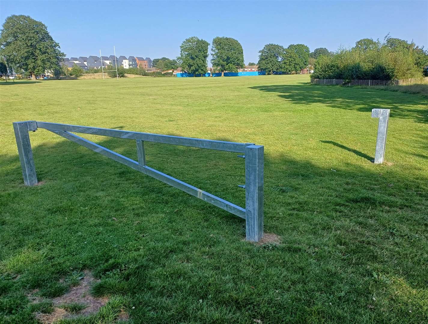 The gate has appeared in Park Wood Recreation Ground in Maidstone