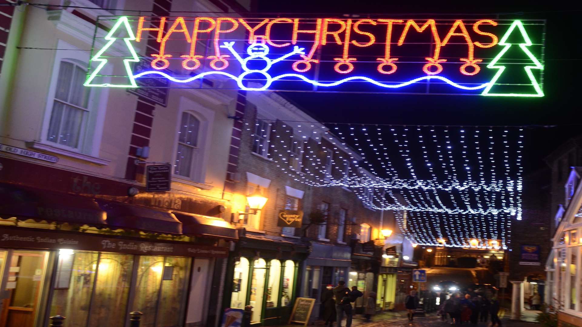 The Folkestone Book Festival heralds the start of Christmas in the Creative Quarter Picture: Gary Browne