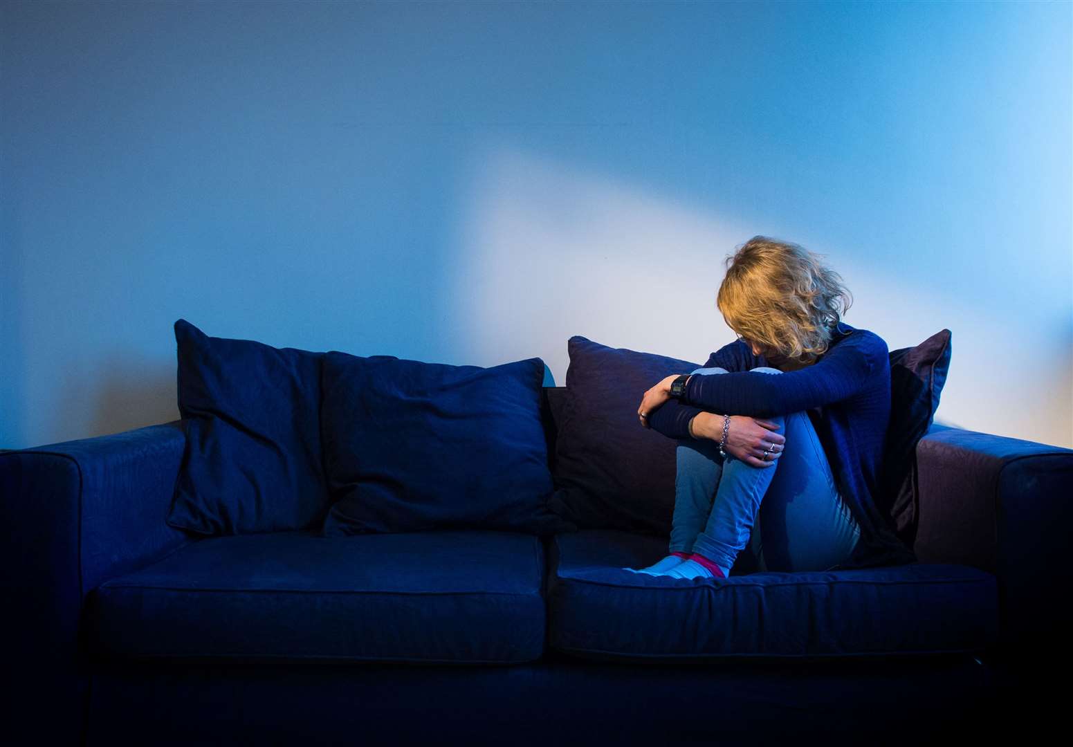 The trial running in Faversham will try to help tackle mental health. Stock picture posed by model. Picture: Dominic Lipinski/PA Wire