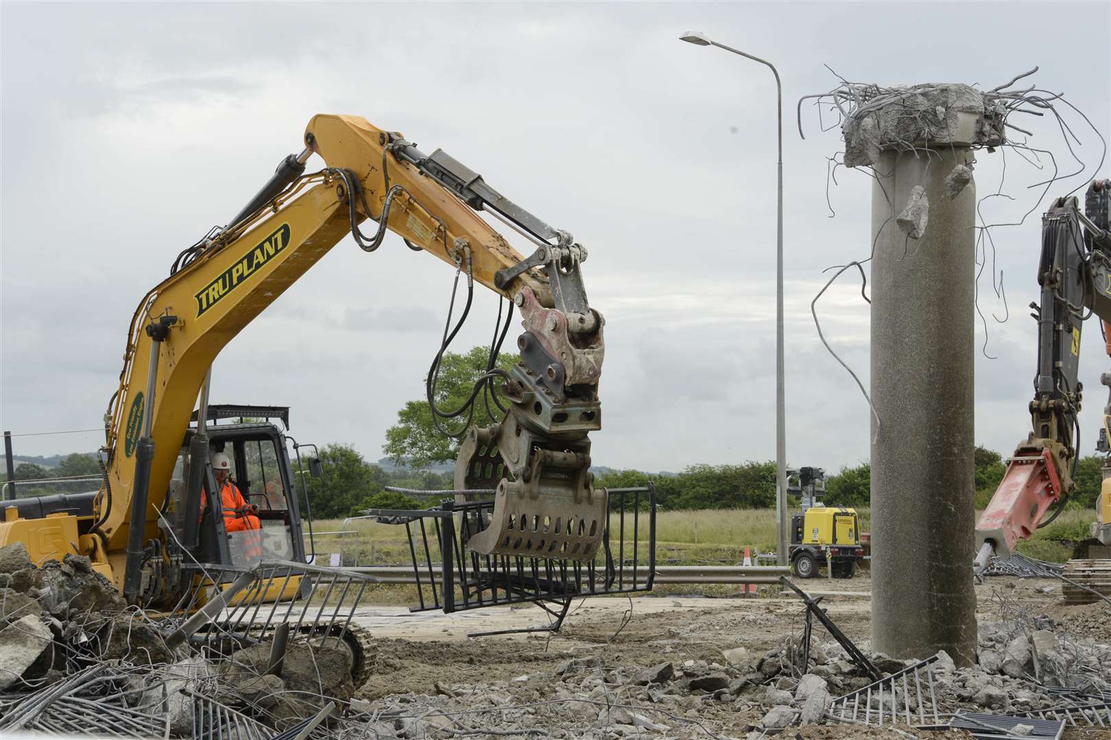 The former footbridge was demolished a year ago. Picture: Paul Amos