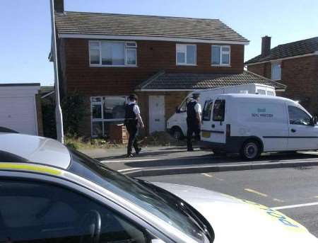 Police and a dog warden were at the scene of the attack three weeks ago. Picture: CHRIS DAVEY