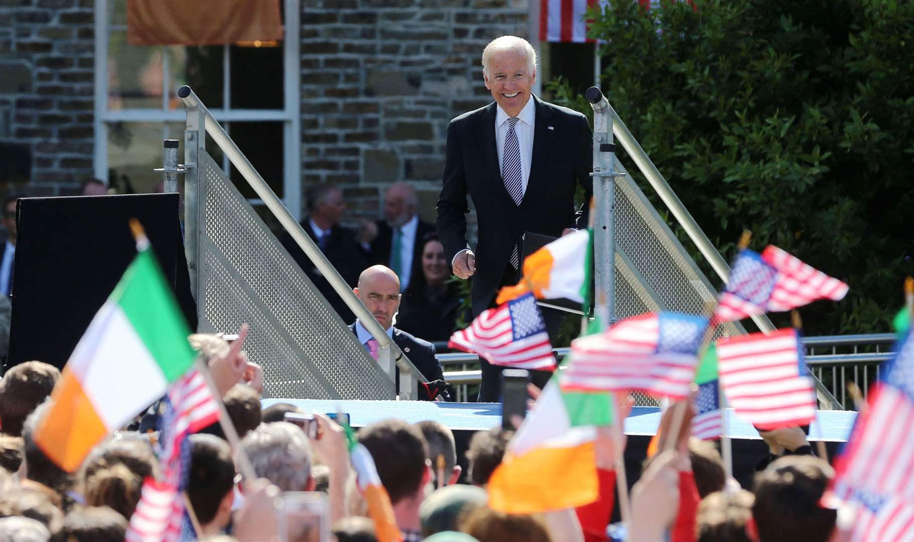 Joe Biden on a previous visit to Dublin (Niall Carson/PA)