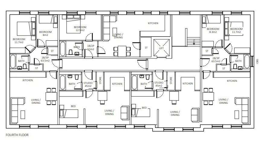 The former NHS site could be converted into 24 apartments. Picture: Total Planning