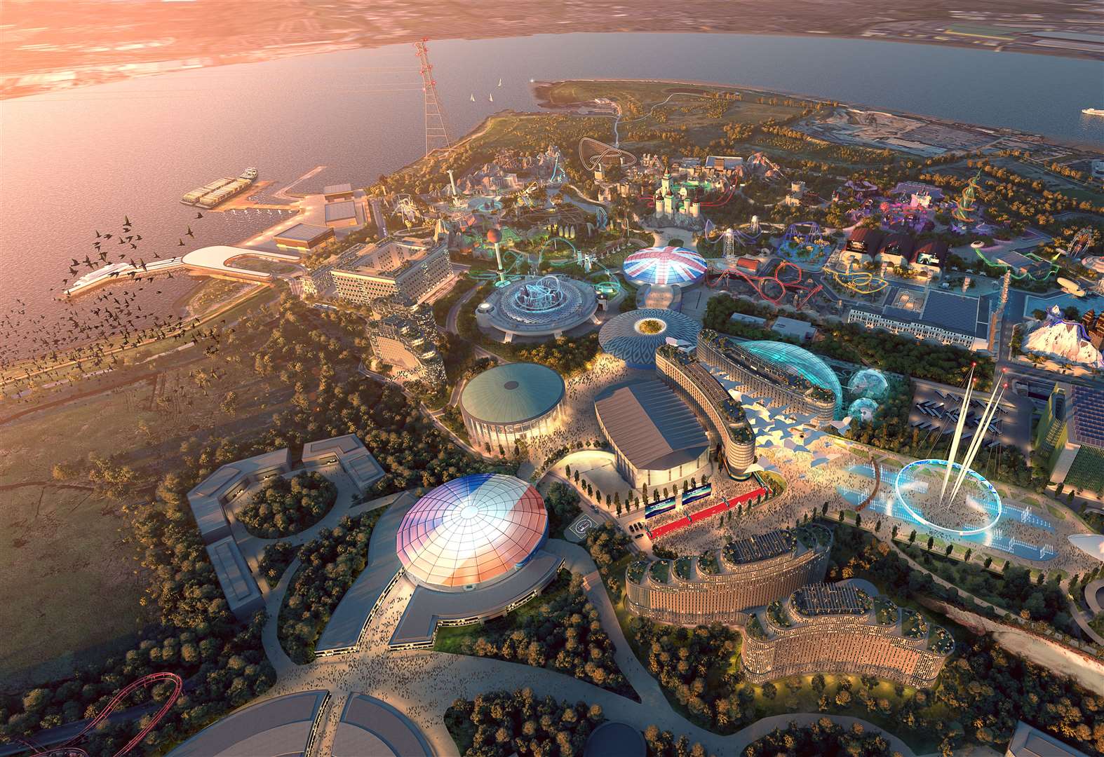 Plans For 2 5bn London Resort Theme Park significantly Scaled back 