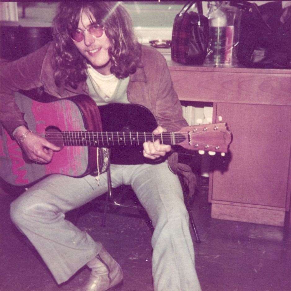 Dave Sinclair in 1970