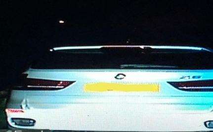 The speeder caught on the M2 Picture: KentPolice RPU (6470152)