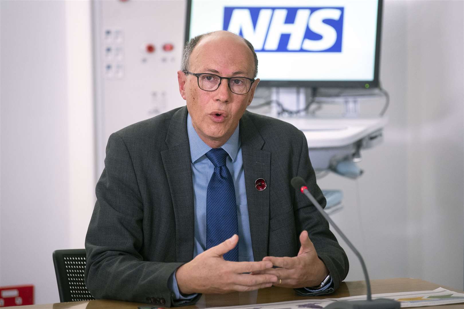 NHS national medical director, Professor Stephen Powis (Victoria Jones/PA)