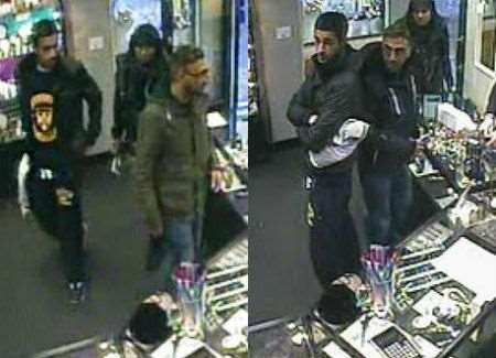 Two CCTV pix of distraction thefts