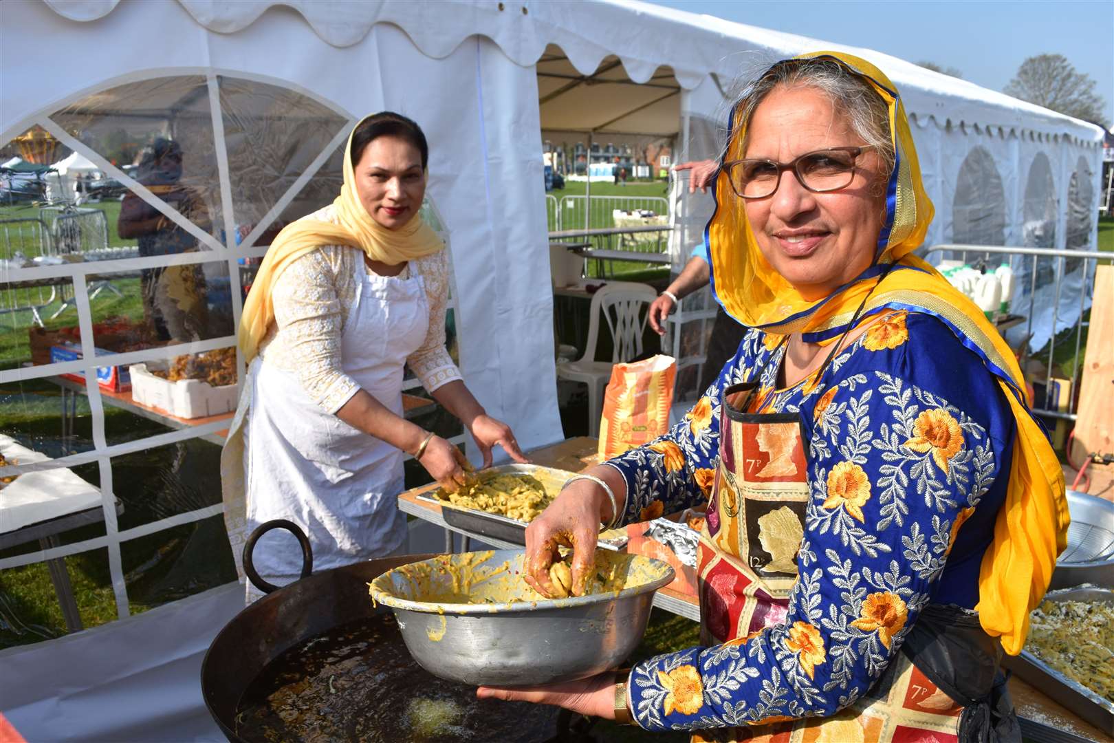 Vaisakhi parade in Gravesend, Saturday, April 16, 2022. Picture: Jason Arthur