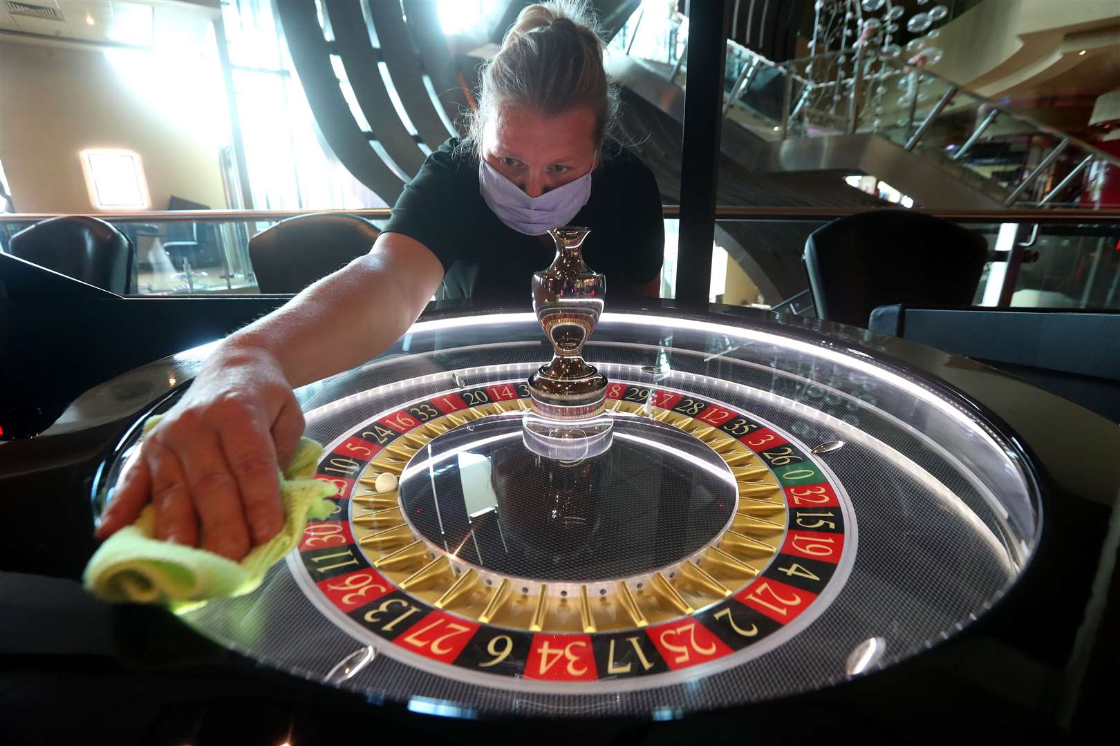 Casinos were among the premises able to reopen (Andrew Milligan/PA)