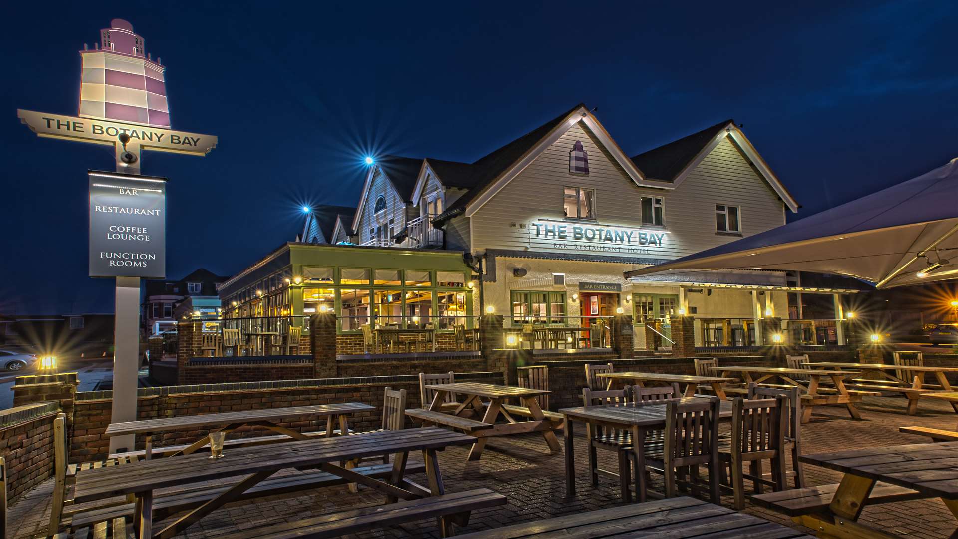 The Botany Bay Hotel in Kingsgate, near Broadstairs