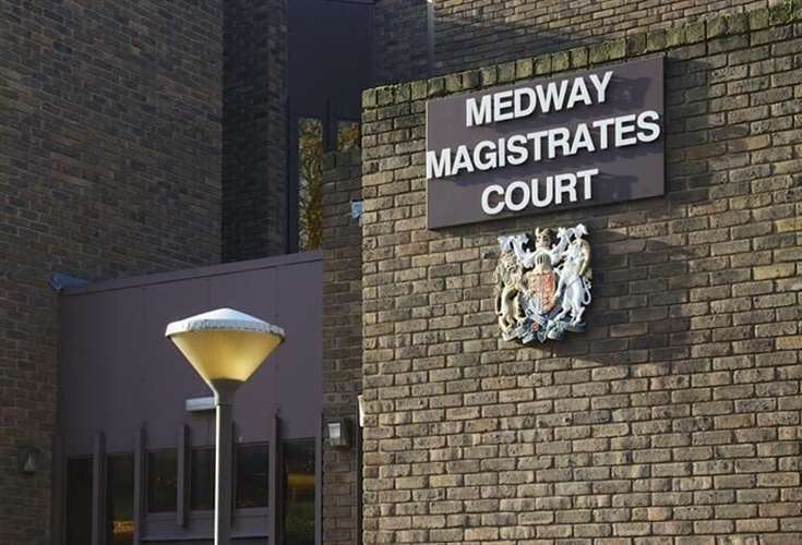 Spicer appeared at Medway Magistrates' Court. Stock picture