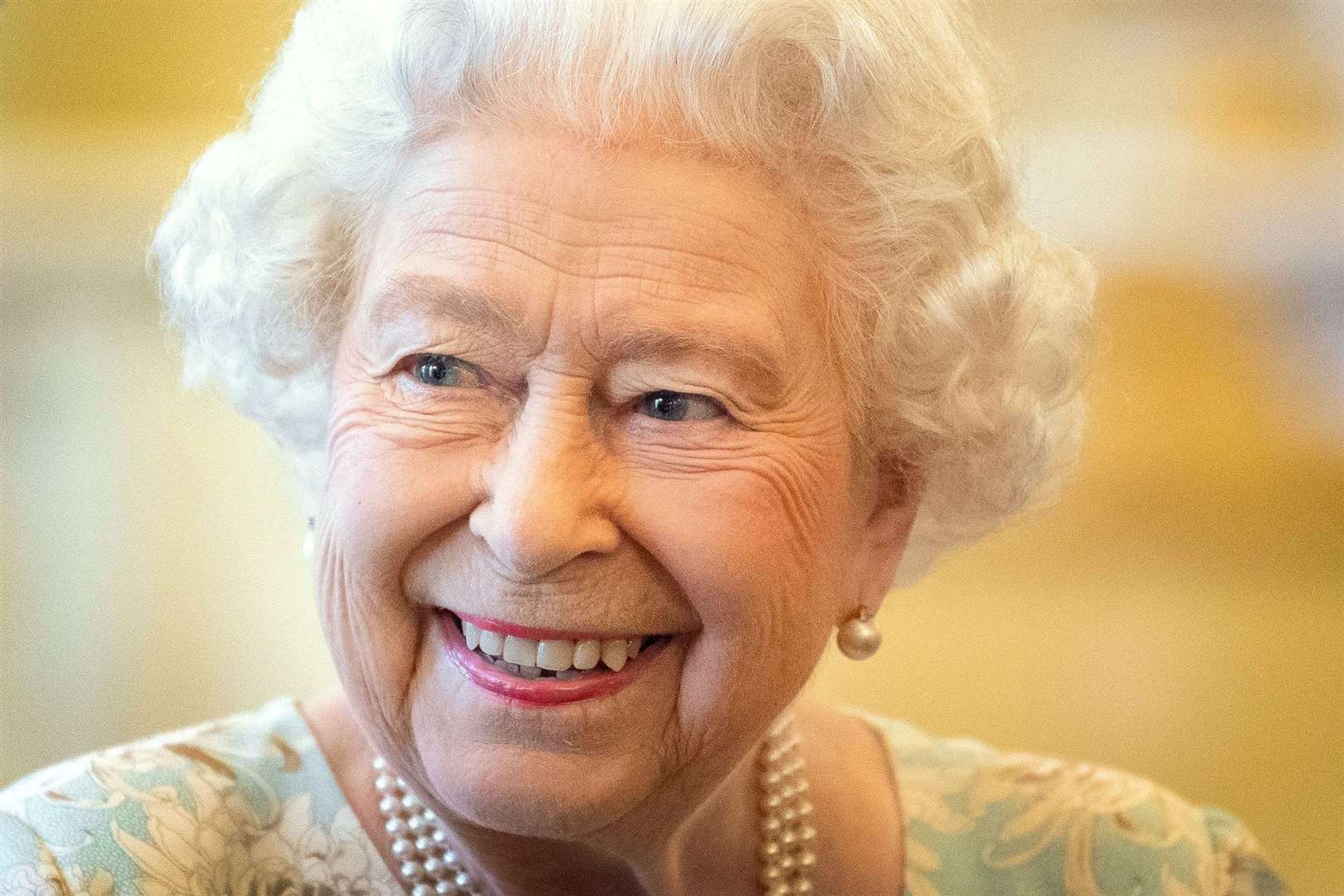 Smiling Queen enjoys socially-distanced military tribute to mark birthday