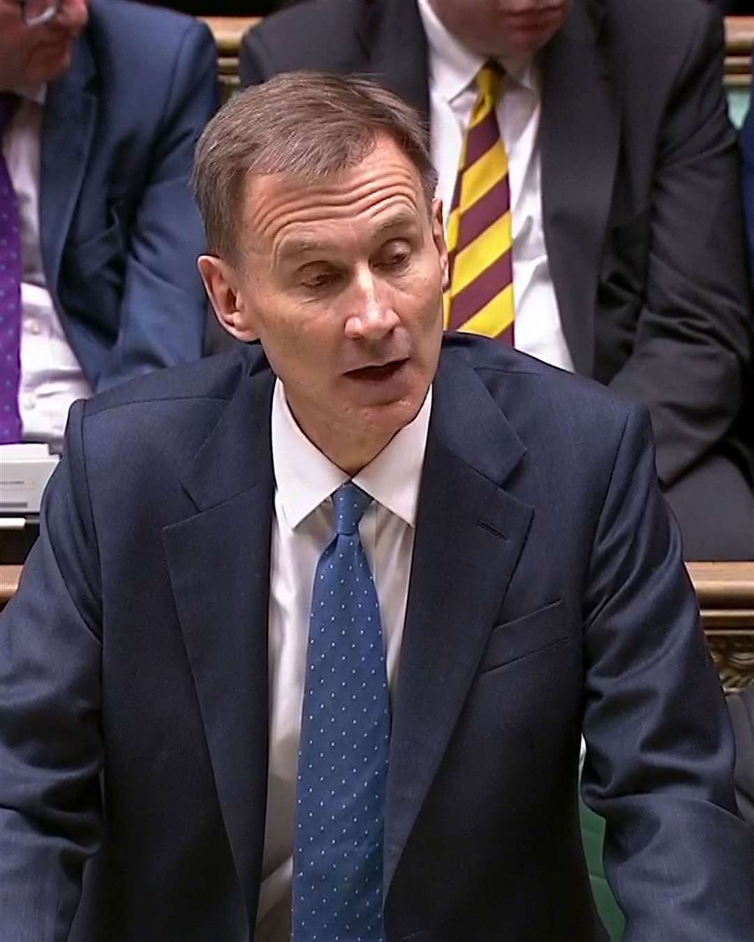 HM Treasury posted on X shortly after Chancellor Jeremy Hunt’s autumn statement (House of Commons/UK Parliament/PA)