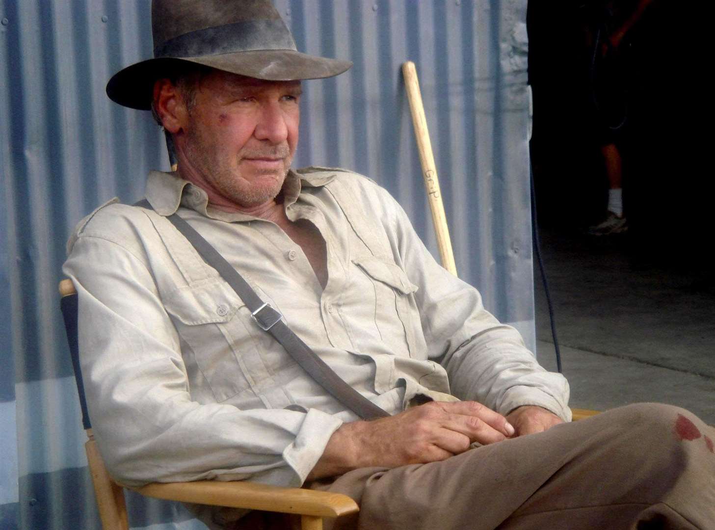 Harrison Ford in his role as Indiana Jones (Steven Spielberg)