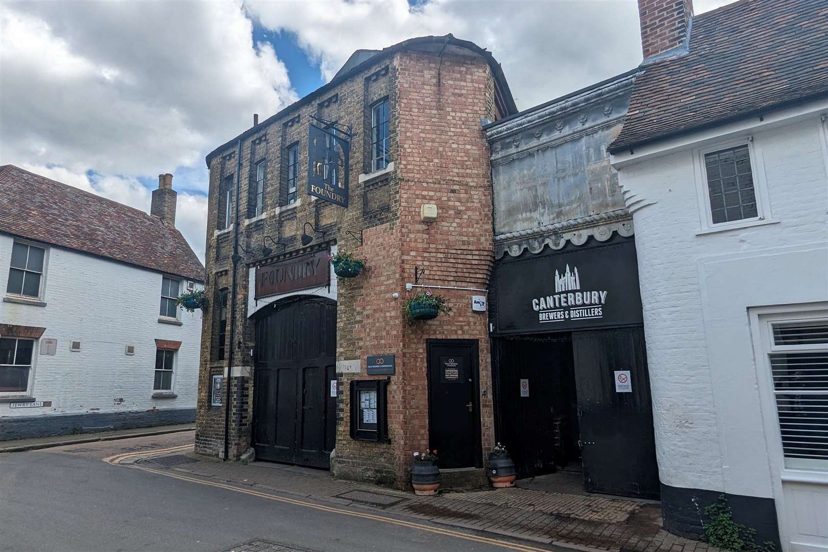 The Foundry can be found a short walk from Canterbury high street