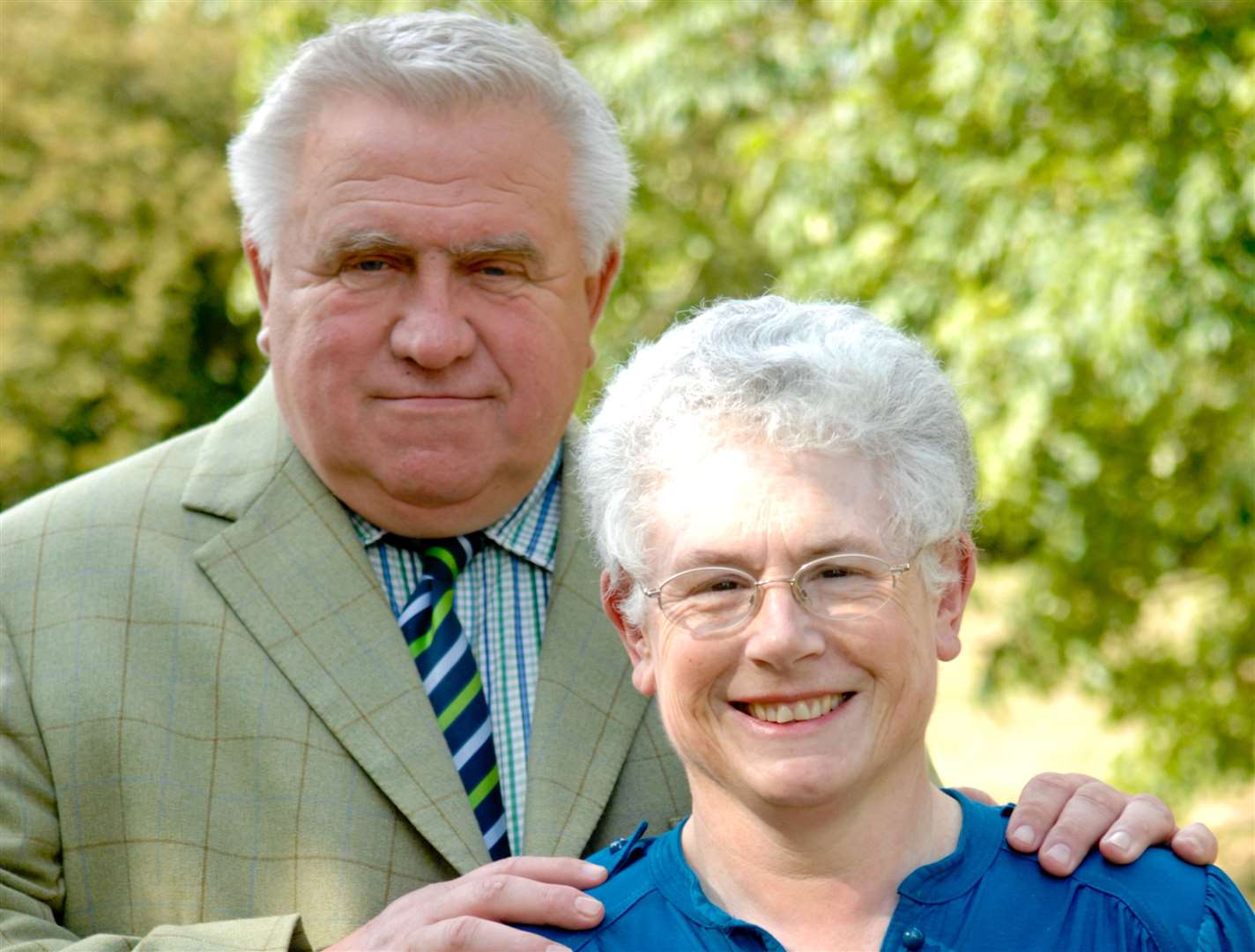 Fergus and Judith Wilson. Picture: Matthew Walker