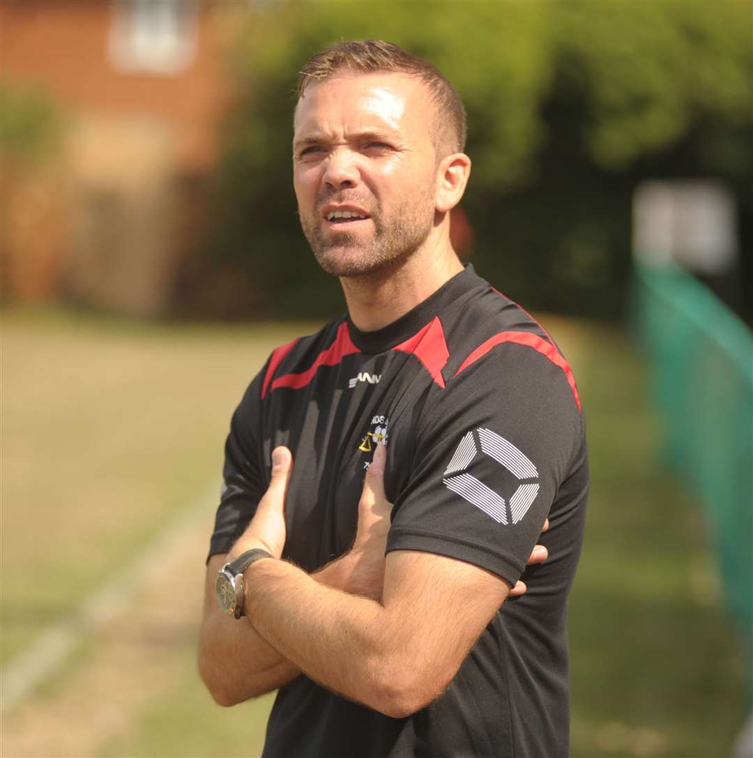 First-team coach Darren Blackburn has been promoted to assistant manager at Sittingbourne Picture: Steve Crispe