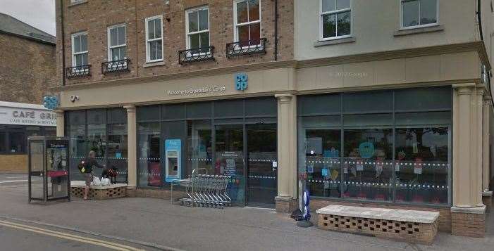 Carla and Zoe Sharpe stole £21 worth of food from the Co-op store in Broadstairs. Pic: Google