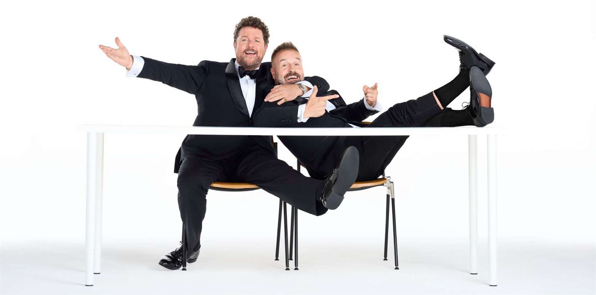 Michael Ball and Alfie Boe are returning to the stage together for a new tour, Together At Home. Photo: LiveNation