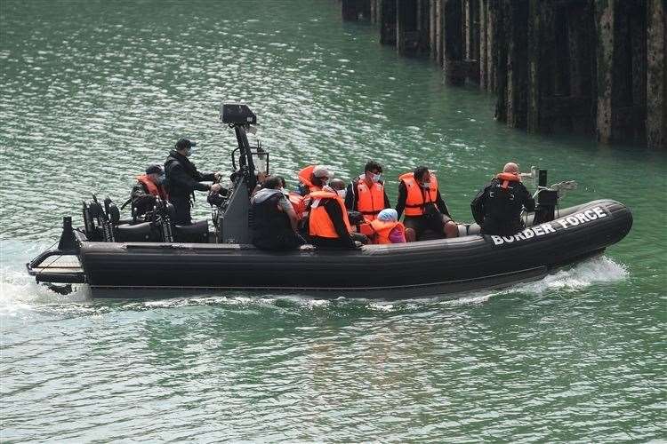 All asylum seekers are processed at the Kent Intake Unit in Dover. Picture: Kirsty O’Connor/PA