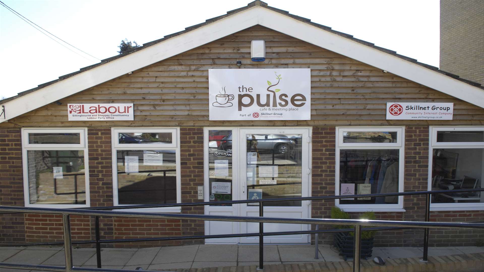 The Pulse Cafe in Park Road, Sittingbourne