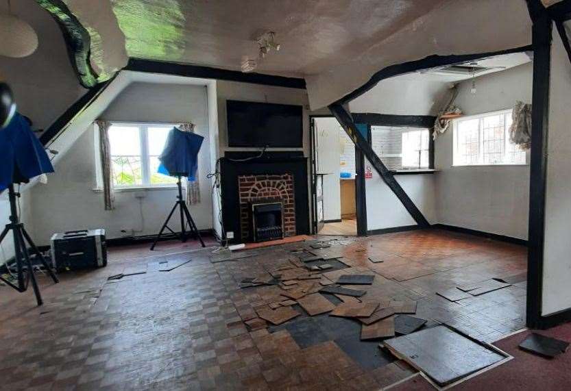 The former common room at St Peter's School of English