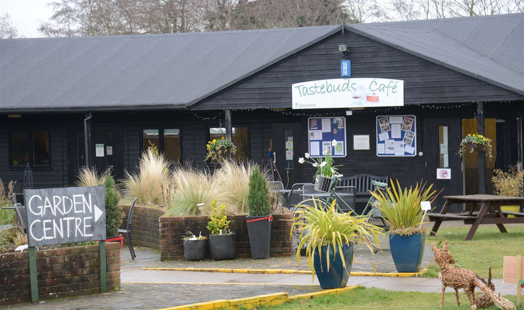 Spadework's café in Offham. Picture: Gary Browne