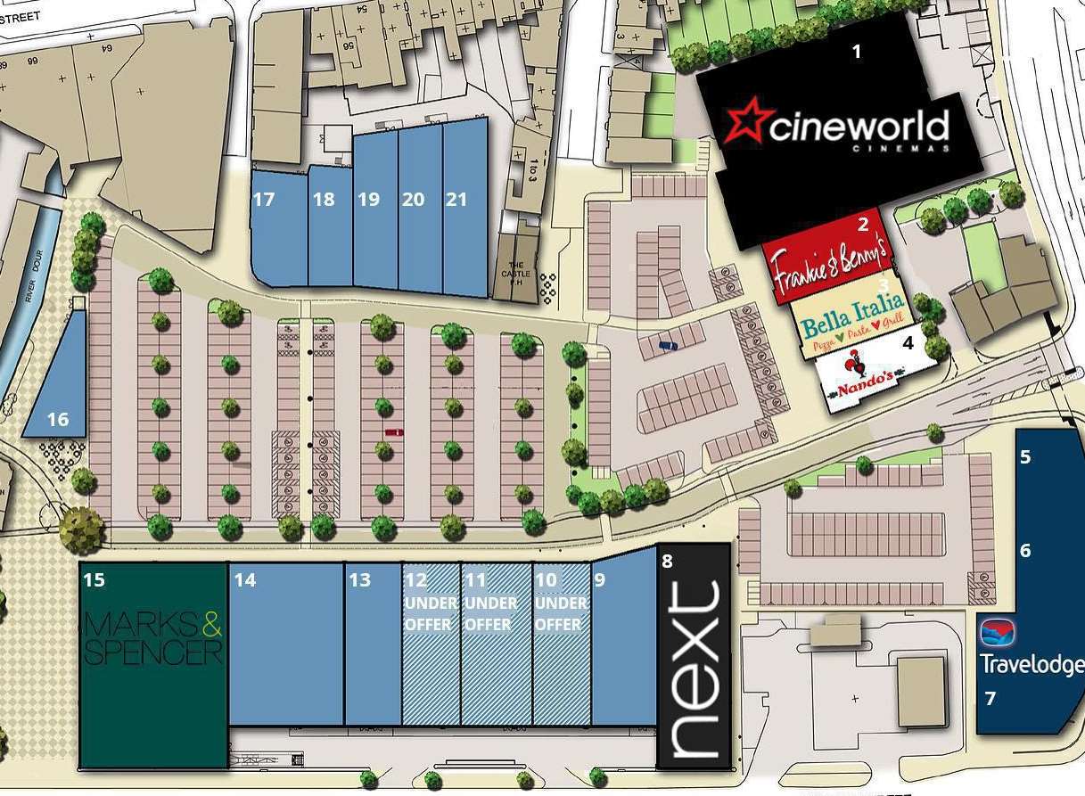 A birdseye view of the development. Picture: Stonehurst Group