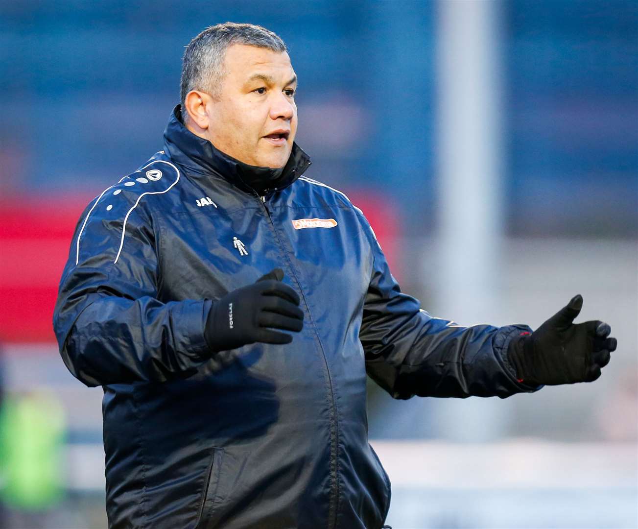 Maidstone United head coach Hakan Hayrettin Picture: Matthew Walker