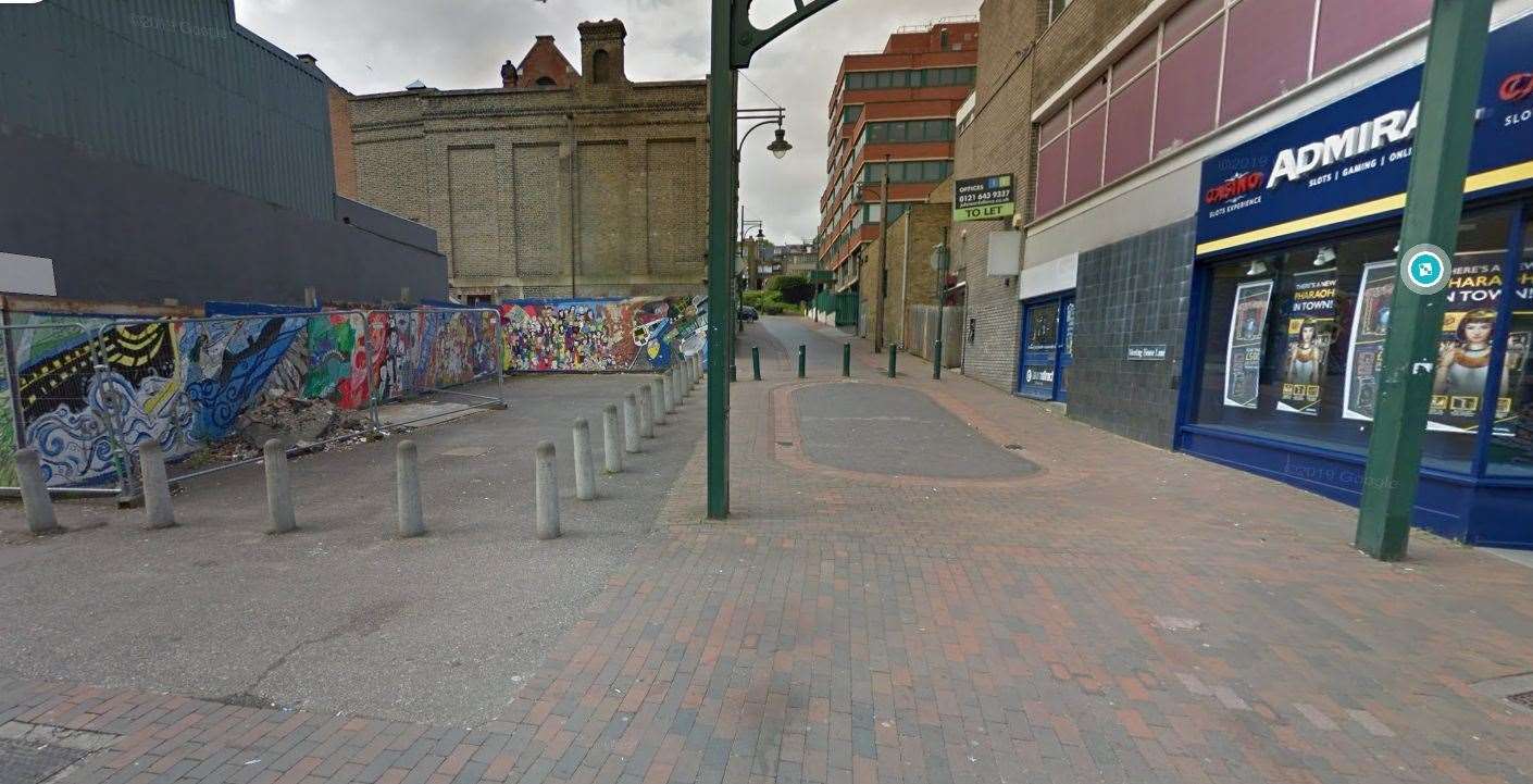 The alleged incident is said to have happened at the junction of Clover Street and High Street in Chatham. Picture: Google Maps