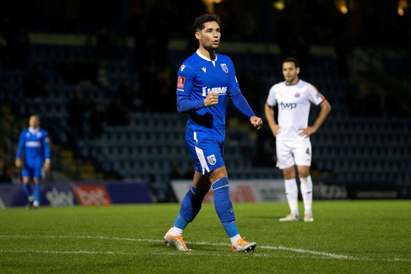 Striker Lewis Walker is under contract at Gillingham for next season