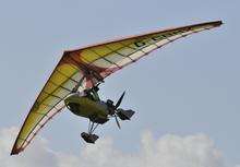 A microlight. File picture