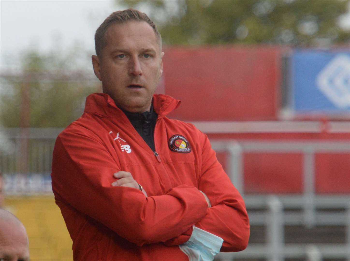 Ebbsfleet manager Dennis Kutrieb. Picture: Chris Davey