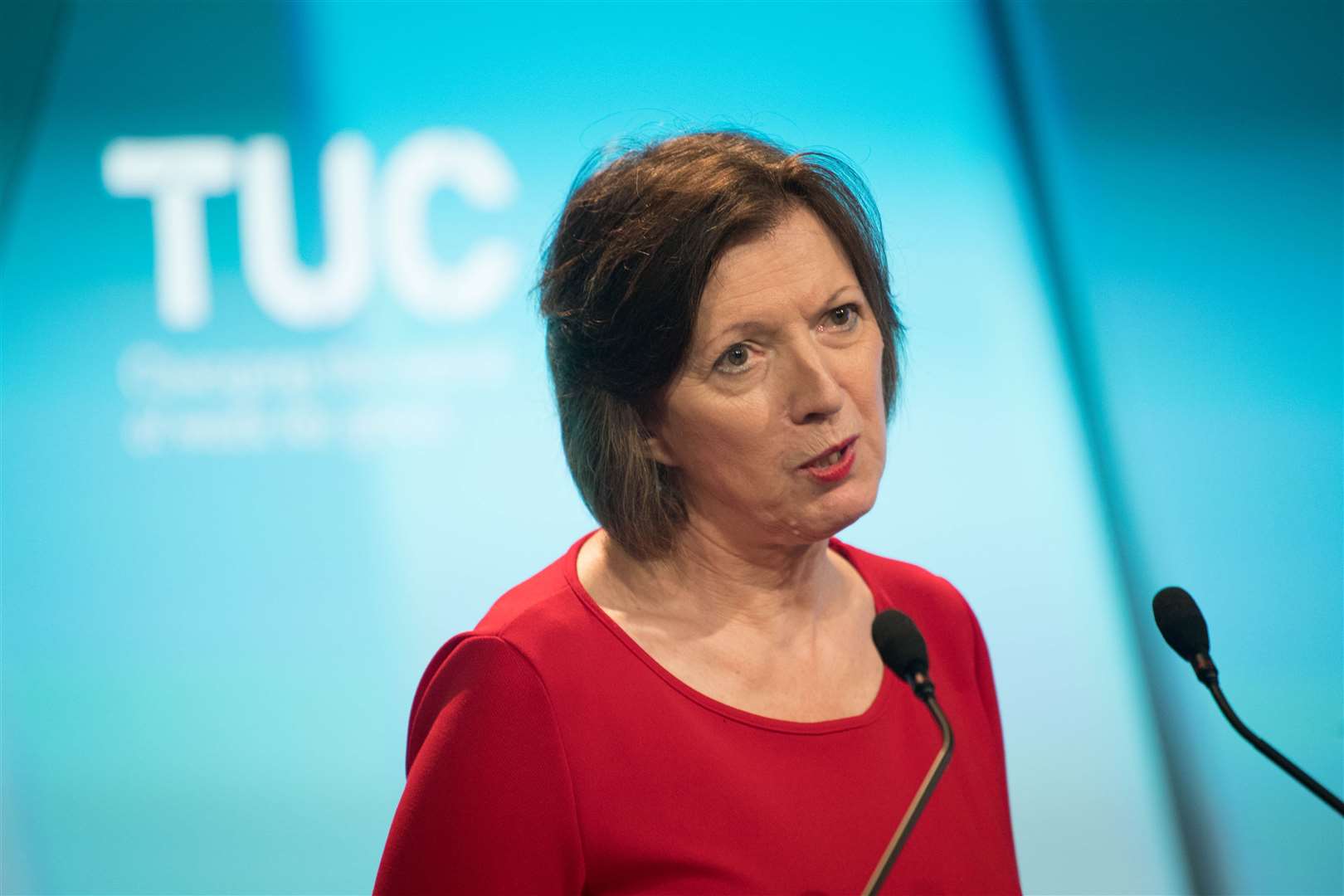 Frances O’Grady, general secretary of the TUC (Stefan Rousseau/PA)