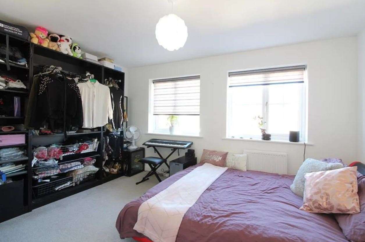 There are four bedrooms in this property. Picture: Zoopla / Hunters