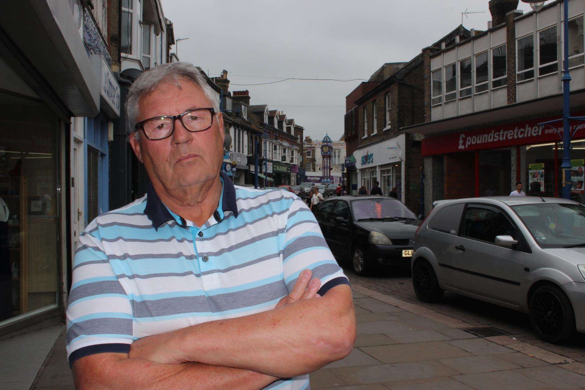 Gutted: Sheerness town council campaigner Brian Spoor (2468227)