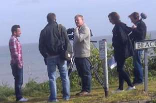 Peter Andre pictured today in Beacon Hill, Herne Bay. Picture: Janet Everest