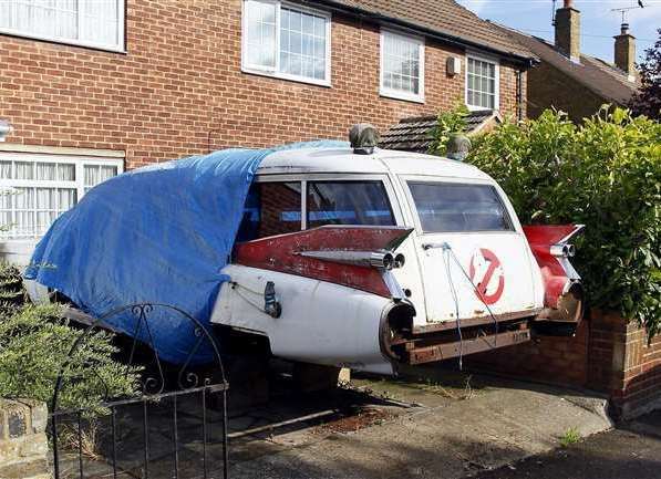 The iconic Ghostbuster hearse underwent a 20-year restoration project