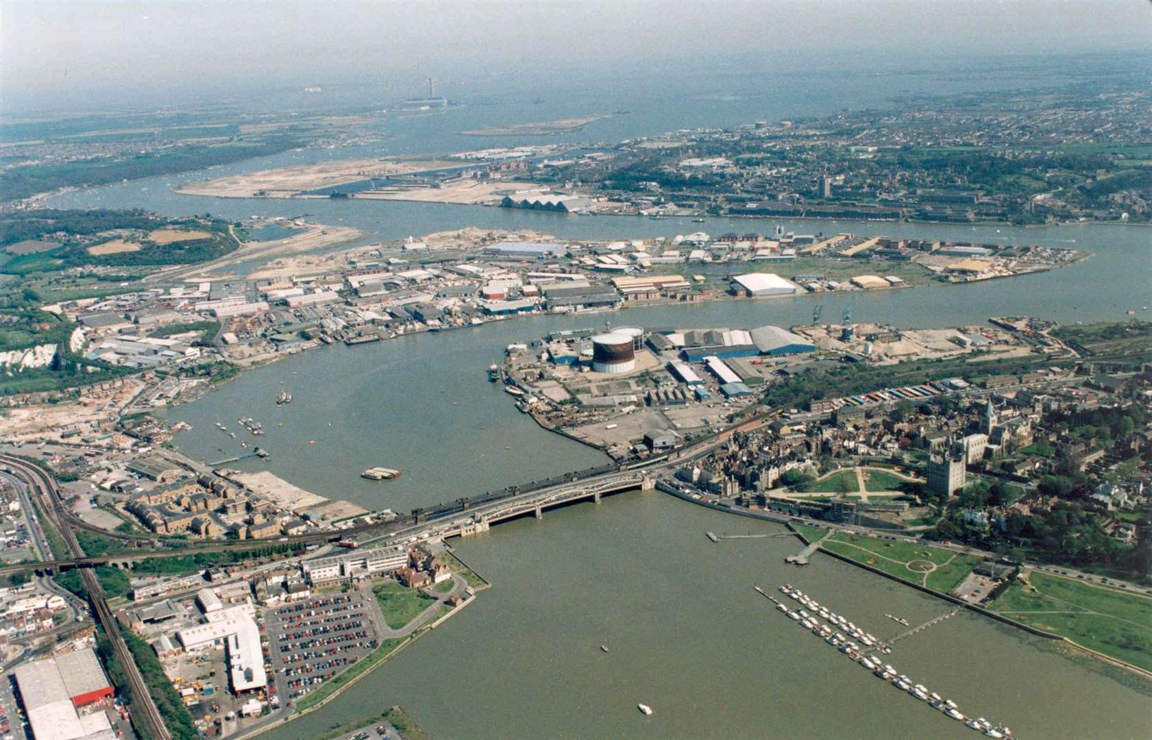 The River Medway has been found to have levels of dangerous chemicals which cause cancer and are deadly for aquatic wildlife