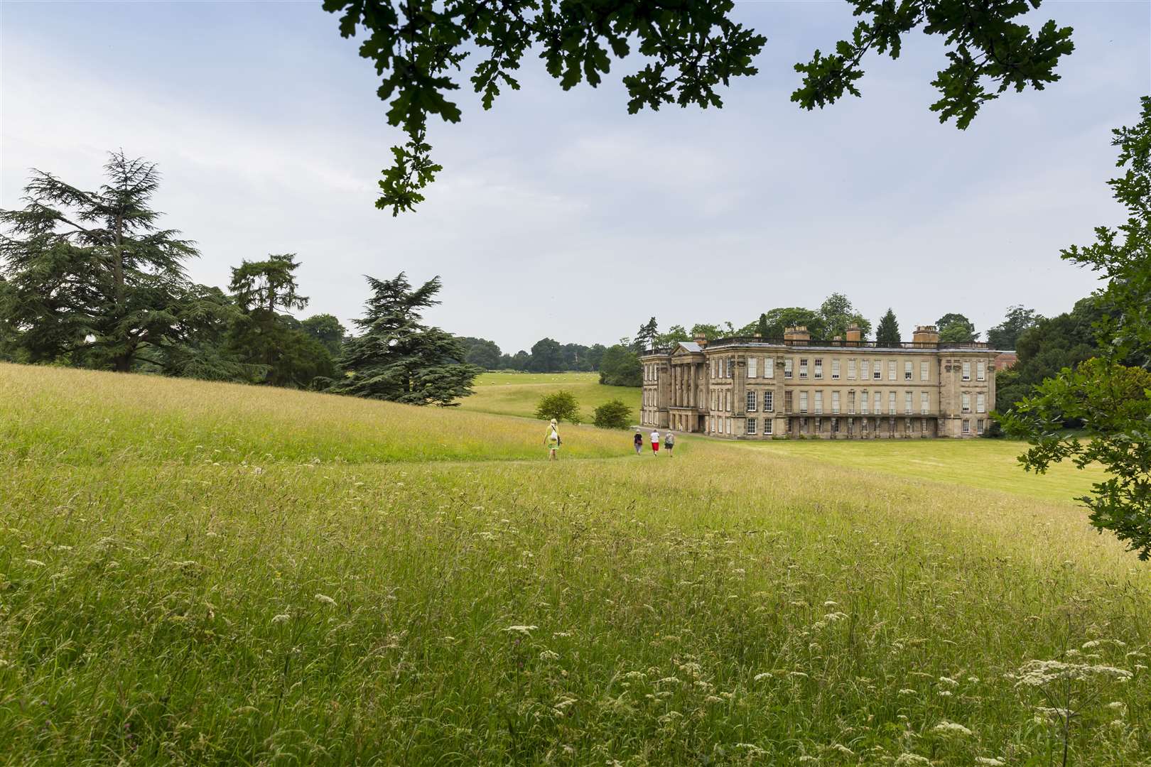 Calke Abbey in Derbyshire is also among the first garden and parkland properties to open (National Trust Images/Chris Lacey/PA)