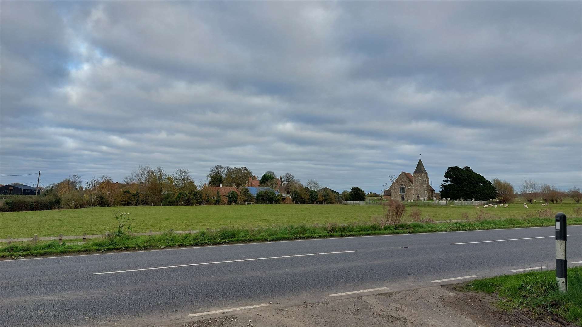 Where the solar farm could be built on Romney Marsh